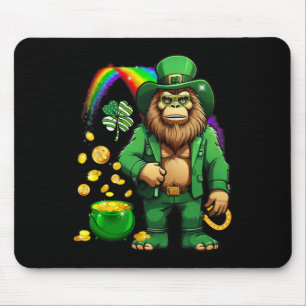 St Patrick's Day Bigfoot regnbåge Patricks Day 17 Musmatta