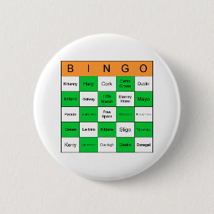 St patricks day Bingo Knapp