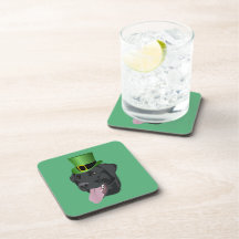 St. Patrick's Day Black Labrador