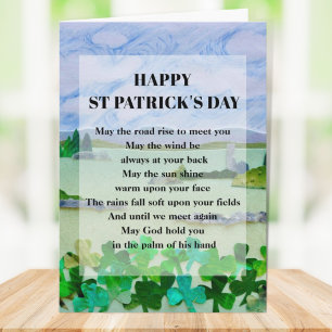 St patrick's day Blating Kort