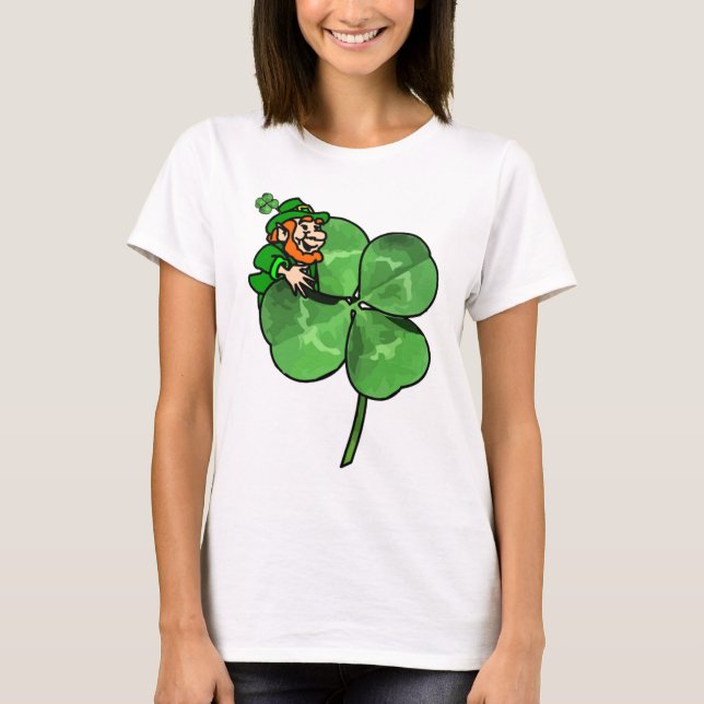 St. Patrick's Day - Bli irländsk! Tee (Framsida)