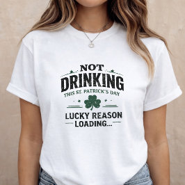 St. Patrick's Day-blidande graviditetsannonsering T Shirt