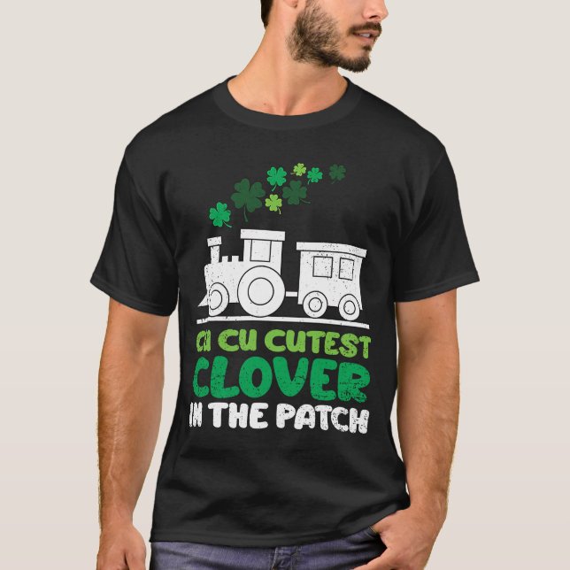 St patricks day Boys Girls Kids Cutest C i Pa T Shirt (Framsida)