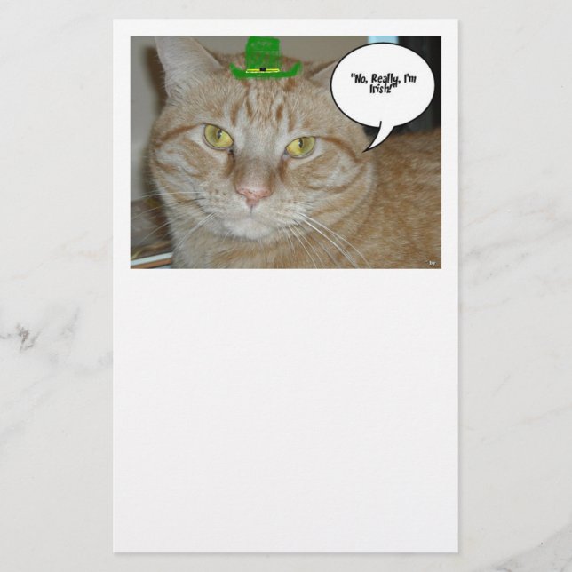 St. Patrick's Day Brevpapper (Framsida)