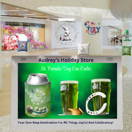 St patrick's day Can Cooler