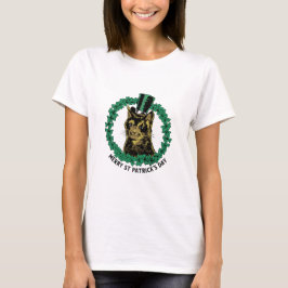 St. Patrick's Day Cat T Shirt