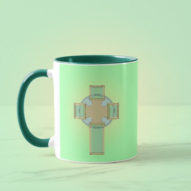 St. Patrick's Day Celtic Kor Coffee Mugg (Skapare uppladdad)