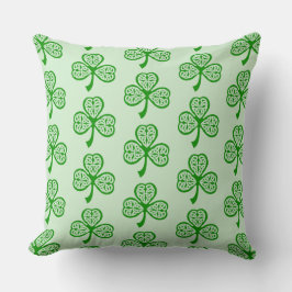 St. Patrick's Day Celtic Shamrocks Dekorativ kudde