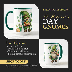 St. Patrick's Day Ceramic Mugg