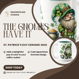 St. Patrick's Day Ceramic Mugg