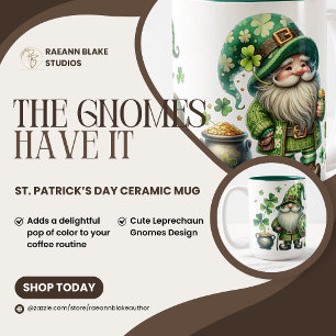 St. Patrick's Day Ceramic Mugg