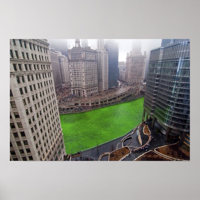 St. Patricks Day, Chicago Poster (Framsidan)