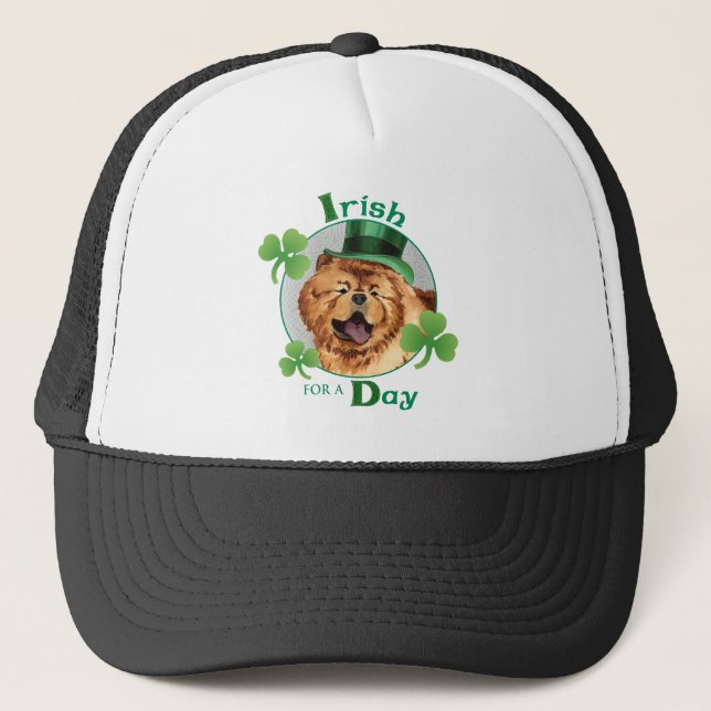 St. Patrick's Day Chow Truckerkeps (Framsida)