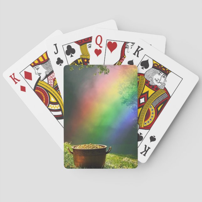 St. Patrick's Day Classic-spelkort Casinokort (Baksidan)