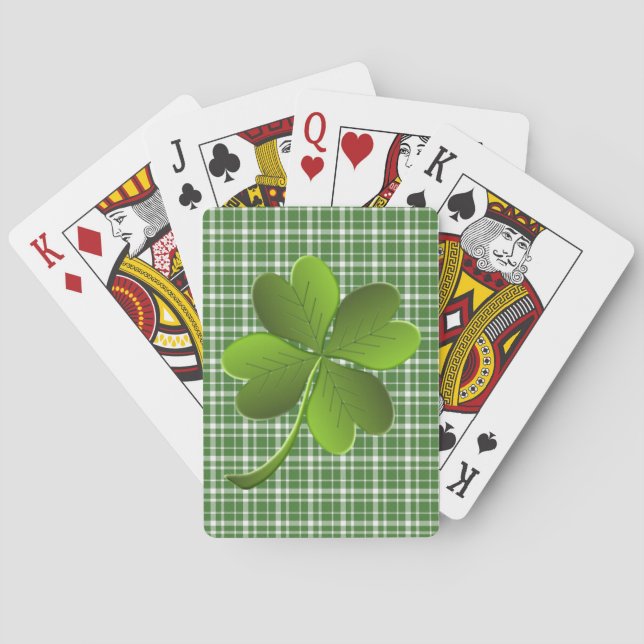 St. Patrick's Day Classic-spelkort Casinokort (Baksidan)