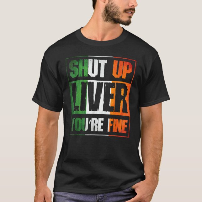 St. Patrick's Day CloUp Liver Du är Bra C Cost T Shirt (Framsida)