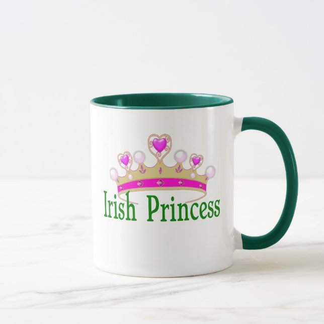 St patricks day Coffee Mugg Irish Princess (Höger)