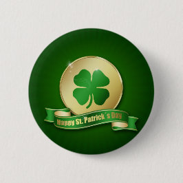 St. Patrick's Day Coin Shamrock Knapp