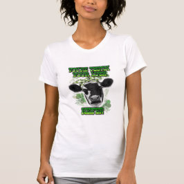 St. Patrick's Day Cow T Shirt
