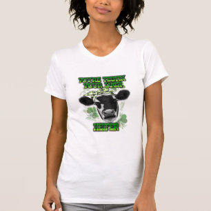 St. Patrick's Day Cow T Shirt