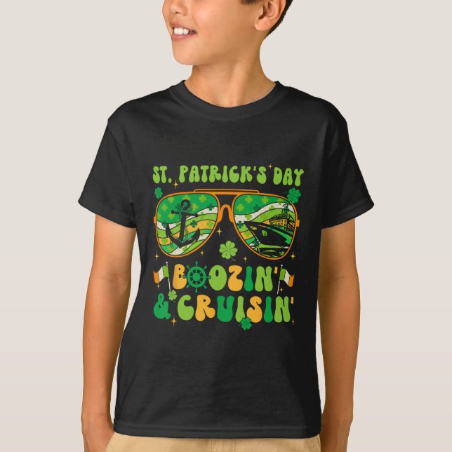 St patricks day Cruise Matching Boeing D T Shirt (Framsida)