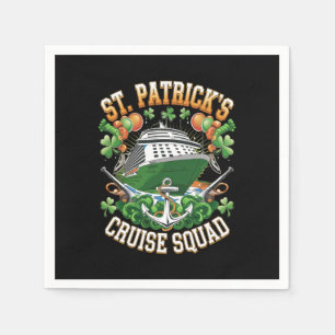 St patrick's day Cruise Squad 2025 Family Matching Pappersservett