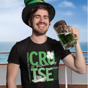 St. Patricks Day Cruise Squad Anpassningsbar År T Shirt