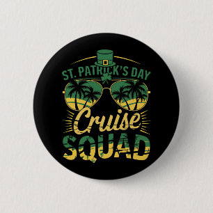 St Patrick's Day Cruise Squad Familj Matchande Knapp