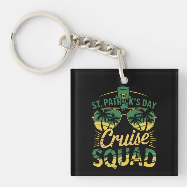 St Patrick's Day Cruise Squad Familjematchning (Framsidan)