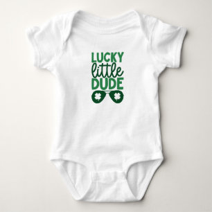 St. Patricks Day Cute Lucky Little Boy T Shirt