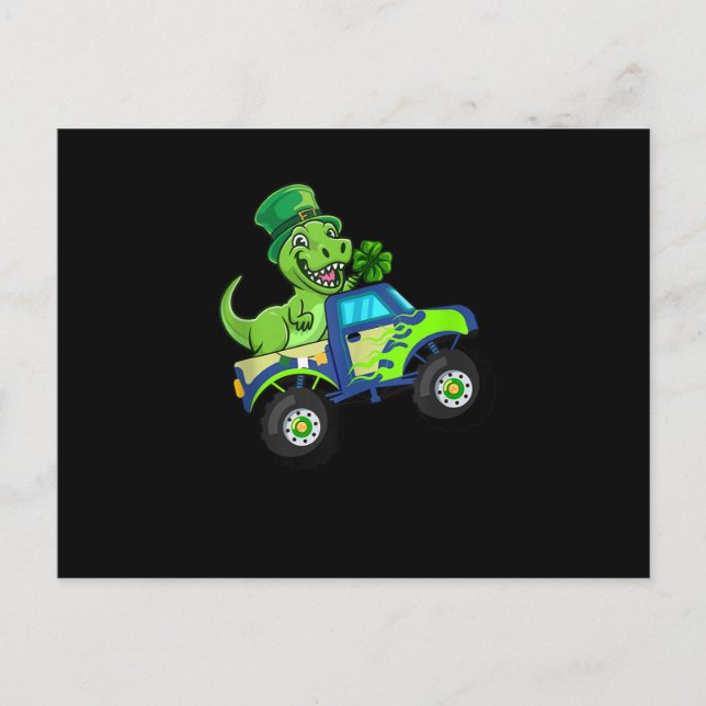 St patricks day Cute Vykort (Framsida)