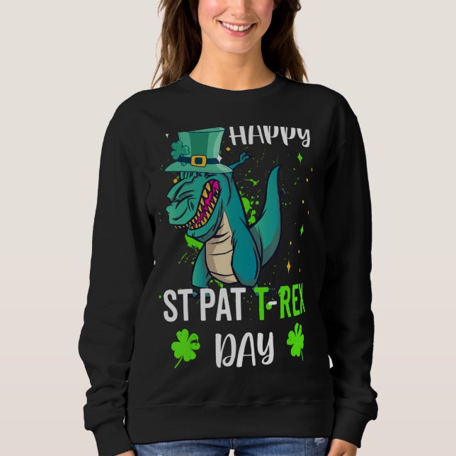 St patrick's day Dab Trex Ge Tur T Shirt (Framsida)