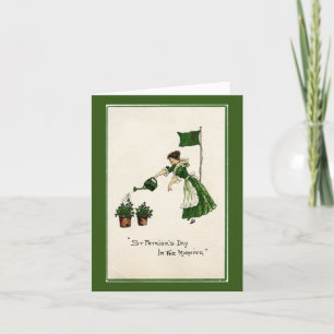 St. Patrick's Day Dam Card Tack Kort