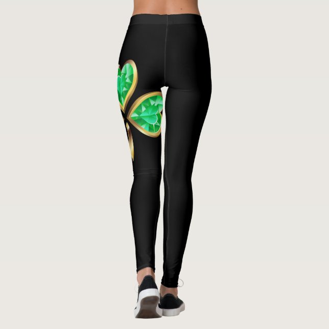 ST PATRICK'S DAY - DAMASKER LEGGINGS (Baksida)