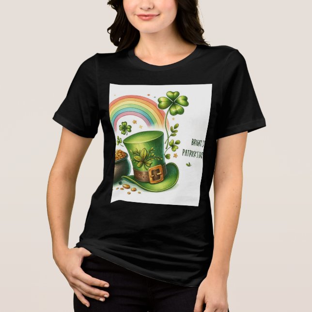 ST PATRICK'S DAY DESIGN T.SHIRT T SHIRT (Framsida)