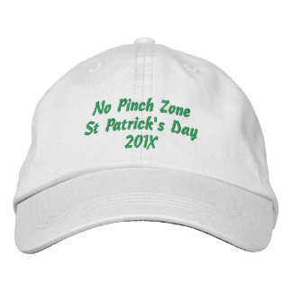 St patricks day Dold Hat Broderad Keps