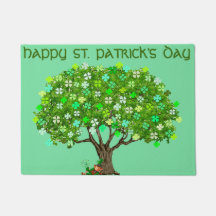 St. Patrick's Day Doormat