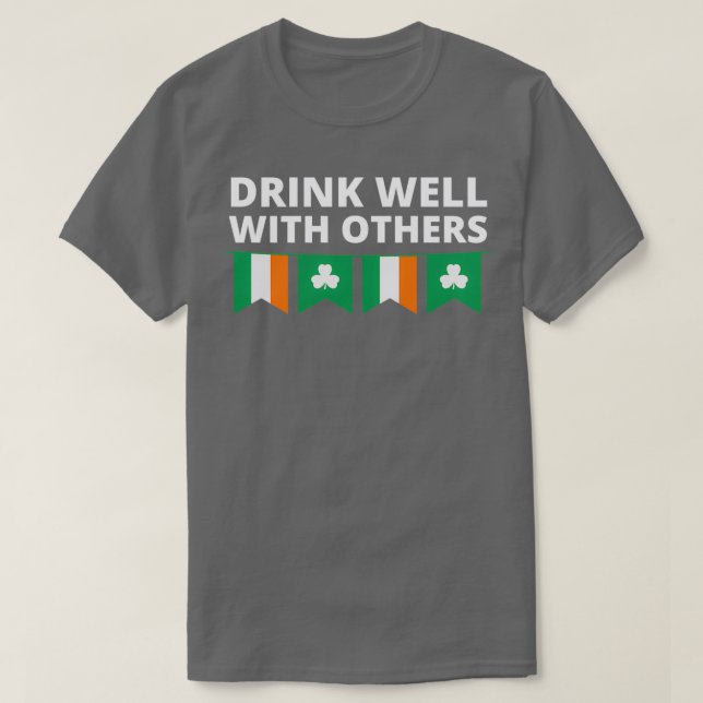 St patricks day Drick bra med andra T Shirt (Design framsida)
