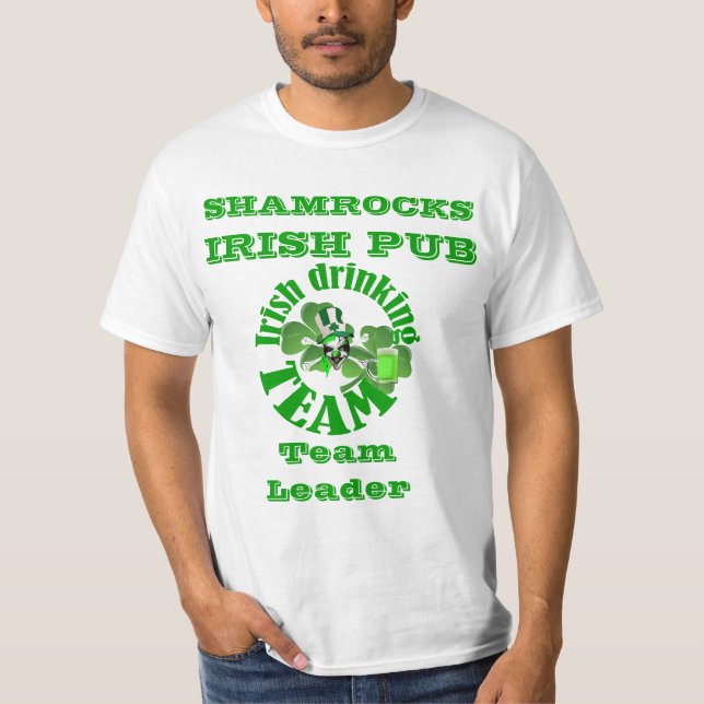 St patrick's day drickslag tröja (Framsida)