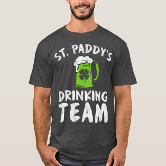St patricks day Drinking Team Manar Group Squad T Shirt
