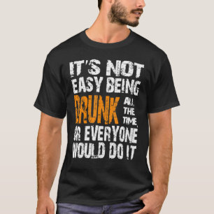 St patrick's day Drunk Lucky Bartender hela tiden  T Shirt