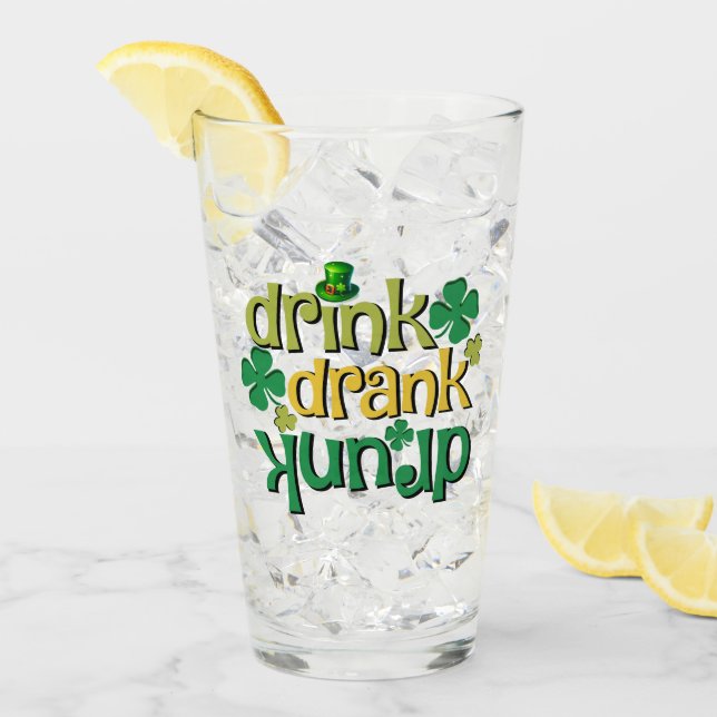 St Patricks Day-dryck Drack Dyr Glaskopp (Framsida Ice)