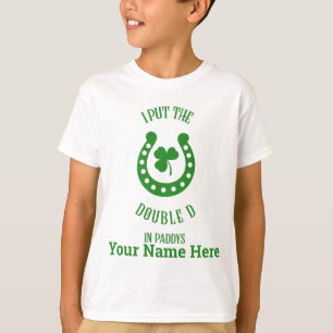 st patricks day: dubbla D i Paddys T Shirt
