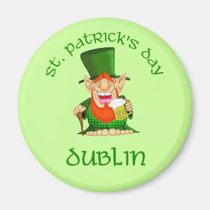 St patrick's day~ Dublin Magnet