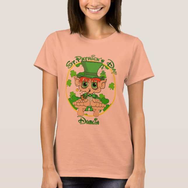 St patrick's day Dublin T-shirt (Framsida)