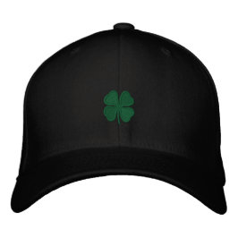 St. Patrick's Day Embroiderade Klöver Manar Cap Broderad Keps