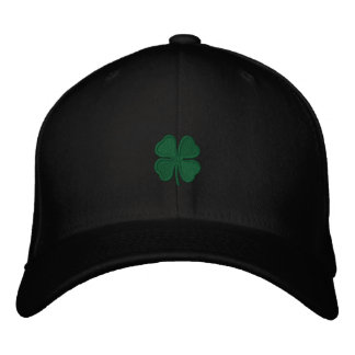 St. Patrick's Day Embroiderade Klöver Manar Cap Broderad Keps