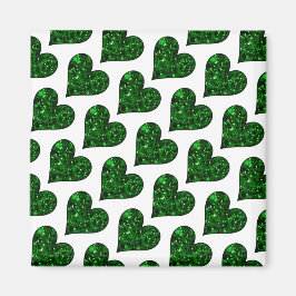 St. Patrick's Day Emerald Heart Magnet