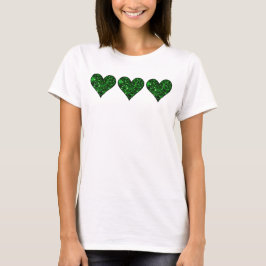 St. Patrick's Day Emerald Heart T Shirt