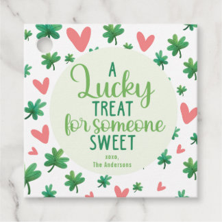 St Patricks Day - En Lucky Treat för någon söt Gåvor Etiketter